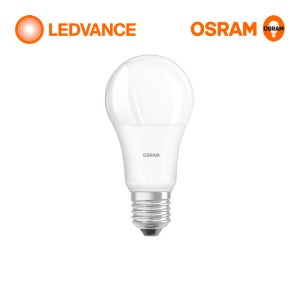 오스람 플리커프리 LED 전구 램프 E26 18W, 전구색, 1개