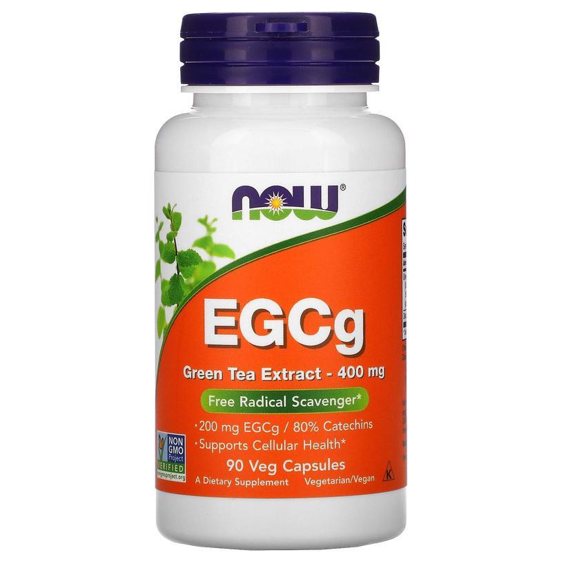 나우푸드 EGCg <b>녹차 추출물</b> 400mg 캡슐 90정
