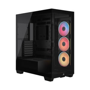 커세어 3500X LX-R RGB iCUE LINK 강화유리 (블랙)