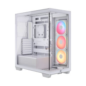 커세어 3500X LX-R RGB iCUE LINK 강화유리 (화이트)