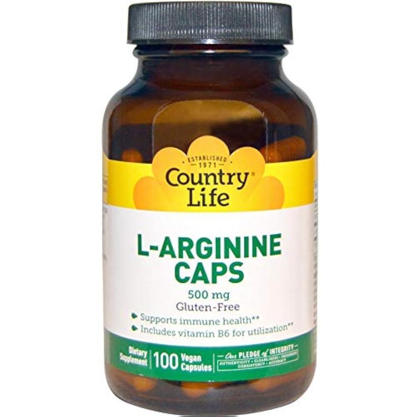 L-<b>아르기닌</b> 캡슐 500mg 100개 식물성 캡슐