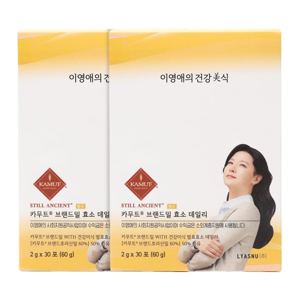 이영애 카무트 효소 데일리