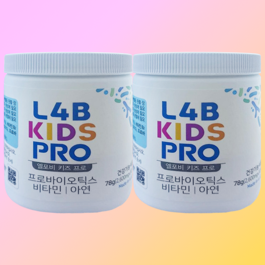 2통 MIA <b>엘포비키즈</b> 유산균 프로