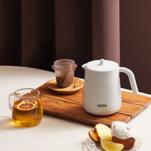 [써모스] 보온보냉 스테인리스 테이블 티포트 TTE-700K (700ml) 티팟 티메이커