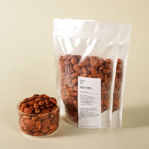 방앗간청년 속까지 골고루 볶은 아몬드 500g 2개