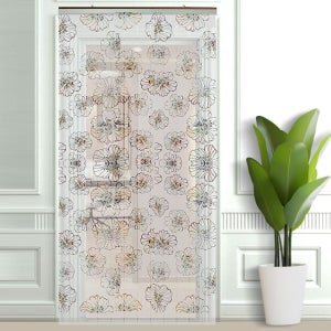 반짝이 파리문발 현관 현관문 비닐 출입구 출입문커텐 반짝이파리문발