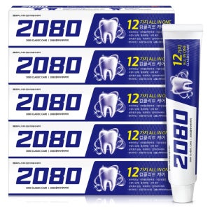 2080 컴플리트 케어 치약 170g x 5EA