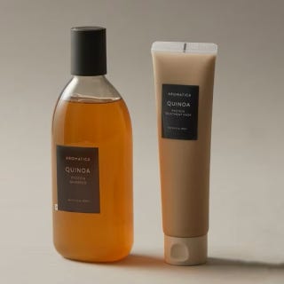 [손상모발] 아로마티카 퀴노아 헤어 샴푸 400ML & 트리트먼트 마스크 160ML 제품 썸네일