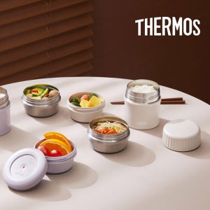 써모스 뉴 플+스 반반 보온도시락 885ml / TKLG-901 학생 수능 간편 직장인 도시락