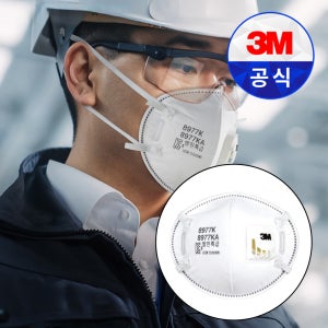 3M 방진마스크 특급 8977K 컵형 10개입 산업용마스크 24개