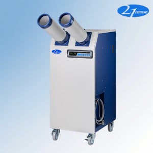 21센추리 국산 산업용 에어컨 코끼리 업소용 대용량 이동식 2구 CSC-4100A