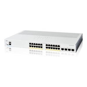 CISCO 24포트 기가비트 4SFP POE 스위칭허브 C1200-24P-4G