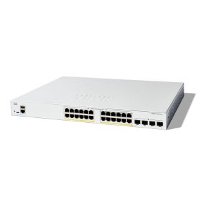CISCO 24포트 기가비트 4SFP POE 375W 스위칭허브 C1200-24FP-4G