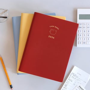 [인디고] 2026 생활의 온도 커버형 가계부 (날짜형)