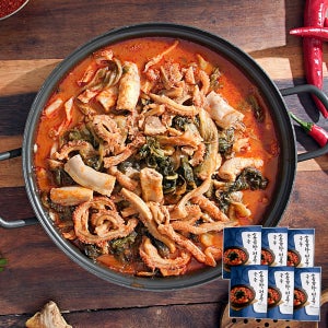 참맛있데이 궁중 소곱창전골 1000g 6팩 얼큰한 우거지 소내장 술안주 간편식 즉석국
