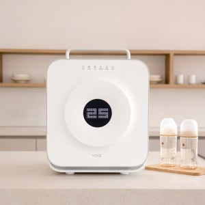 보아르 아가퓨어 젖병소독기 UV-C 99.9% 살균 26개 LED 램프 360도 전체소독