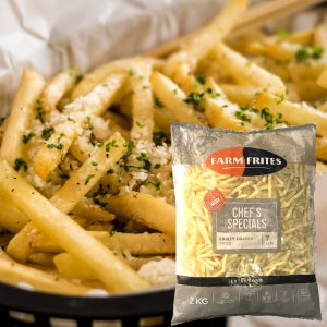 팜프리츠 슈스트링 코티드 7mm 2kg 셰프스 크리스피 프라이 레귤러컷 막대 감자튀김