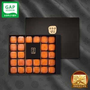 [1+1]청도곶감 반건시 Q클래스 Q2 명절 선물세트(60G~70G 26입 1.8KG내외)