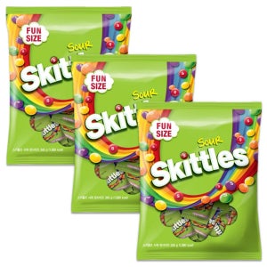 스키틀즈 펀사이즈 사워 345gx3개