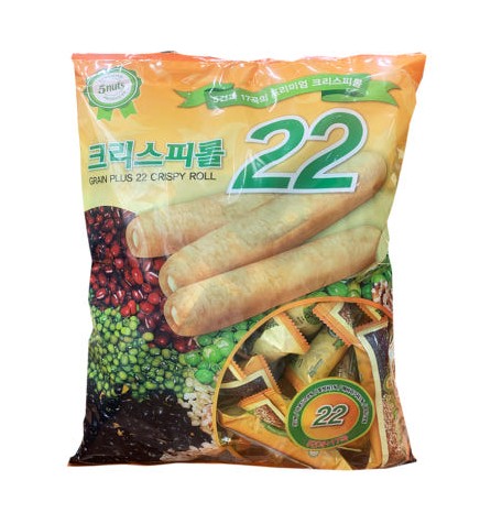 크리스피롤 22곡 곡물과자 수입과자