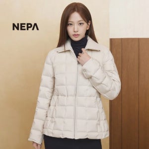 네파 여성 겨울 모노 튜브 미드 경량패딩 구스다운 7L82064