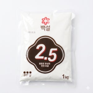 CJ제일제당 백설 핵산 발효조미료 고복합 2.5 1kg