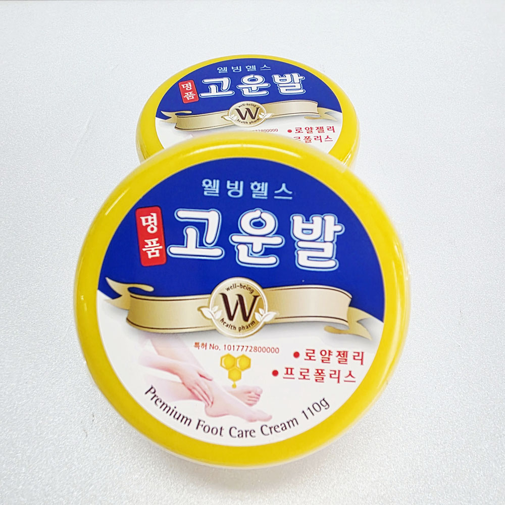 웰빙헬스 <b>고운</b>발 명품 크림 발관리 발각질 풋케어 110g