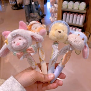 상해 디즈니랜드 25 봄 곰돌이푸 프렌즈 피글렛 이요르 티거 볼펜