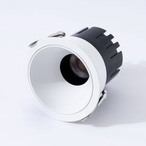 루미앤홈 LED 에프 다운라이트 3인치 COB 9W 플리커프리 안티글레어 각도조절 매립등