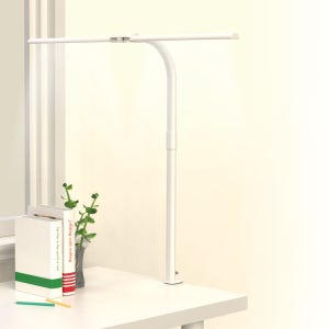 이지넷 각도조절 롱 와이드 LED스탠드 클램프형 조명 책상 독서등 래가무 134LAMP-C