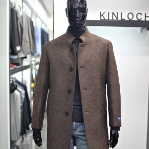 킨록 24FW 이태리수입원단 ROMA 스텐카라 브라운 남자코트 FIIO24