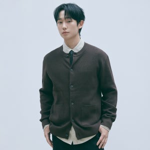 두굿_울혼방라운드세미오버핏가디건 MZCD7120