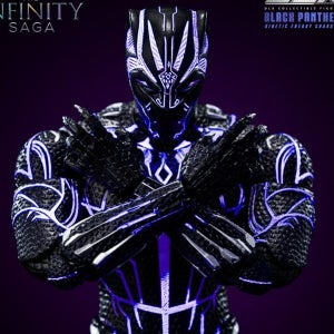 [11월 11일 마감] 쓰리제로 마블 스튜디오: 인피니티 사가 - 블랙 팬서 (키네틱 에너지 충전) DLX 시리즈 3Z0821
