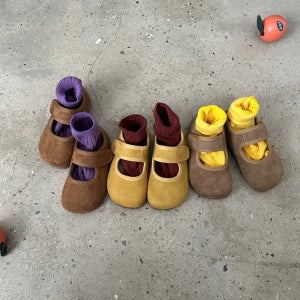 [네코] 어텀베어 유아스웨이드신발 여아 남아