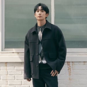 오버핏절개변형하프코트 MZCA7104