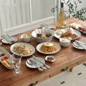 MNH 미토 유럽풍 엔틱 빈티지 접시 4인 그릇세트 부모님 신혼부부 식기 결혼 선물