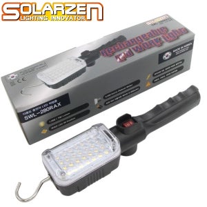 쏠라젠 LED 충전식 작업등 자석 SWL-280RAX 랜턴 LG배터리 C타입 국산