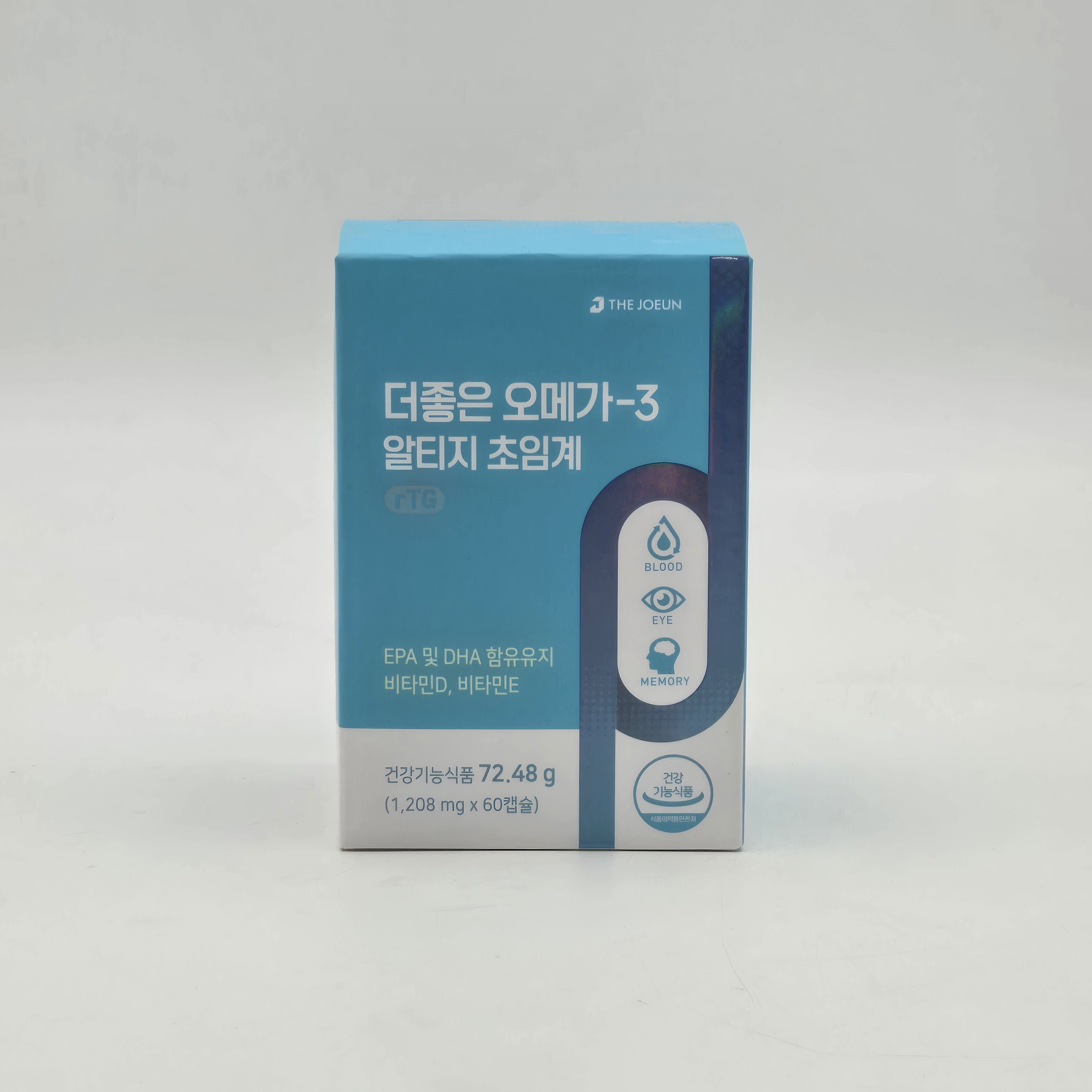 <b>더좋은</b> 오메가3 알티지 초임계 1208mg x 60캡슐 1개