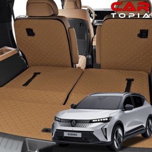 2026 르노 세닉 스퀘어 가죽 트렁크매트 일체형 차박 용품