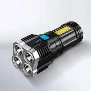 충전식 고휘도 LED 손전등 강력한 밝기 등산 낚시 캠핑 랜턴 후레쉬