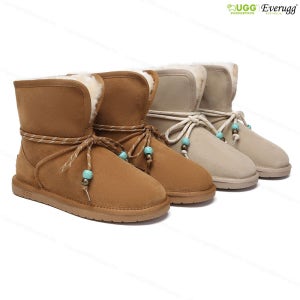 어그 호주 칼로스 여성 레이스 양털 부츠 AS3088