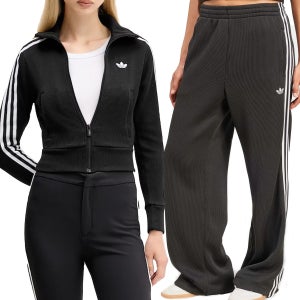 아디다스 져지 트랙탑 파이어버드 아디컬러 클래식 니트 세트 여성 운동복