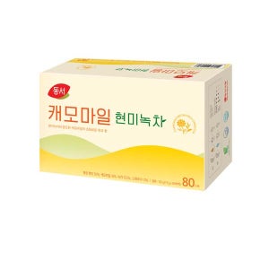 동서 캐모마일 현미녹차 80T
