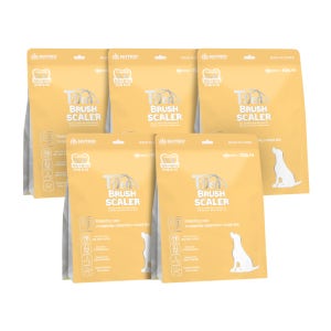 3+2개 뉴트리오 티덴브러쉬 장 강아지 양치 치석제거 덴탈껌 가수분해 개껌 8g X 15봉 X 5개