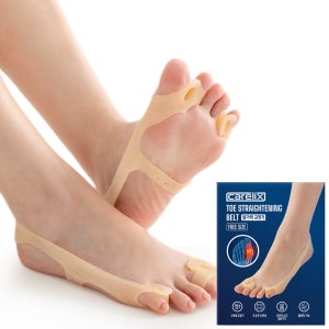 케어릭스 무지외반증교정기 엄지 교정밴드 발가락링 실리콘
