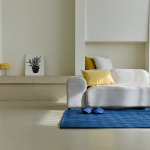 네추럴 방수러그 사이잘룩 대형 거실 식탁 카페트 사각형 200x300