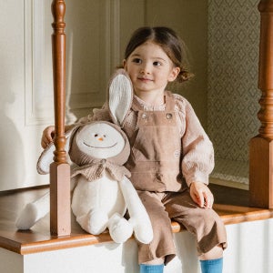 이누아 토끼애착인형 보넷 유아 아기 신생아 임신 출산 돌 선물