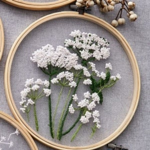 DIY 프랑스자수 패키지(들꽃) 공예 자수도안