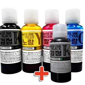 4색세트 대용량 호환 브라더잉크 DCP-T720DW T520W T920DW T426W T436W T730DW T930DW BTD100 BTD60 BT5000 BT6000 200ml