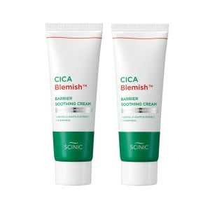 싸이닉 시카블레미쉬 베리어 수딩크림 진정 장벽 보습크림 80ml (1+1)